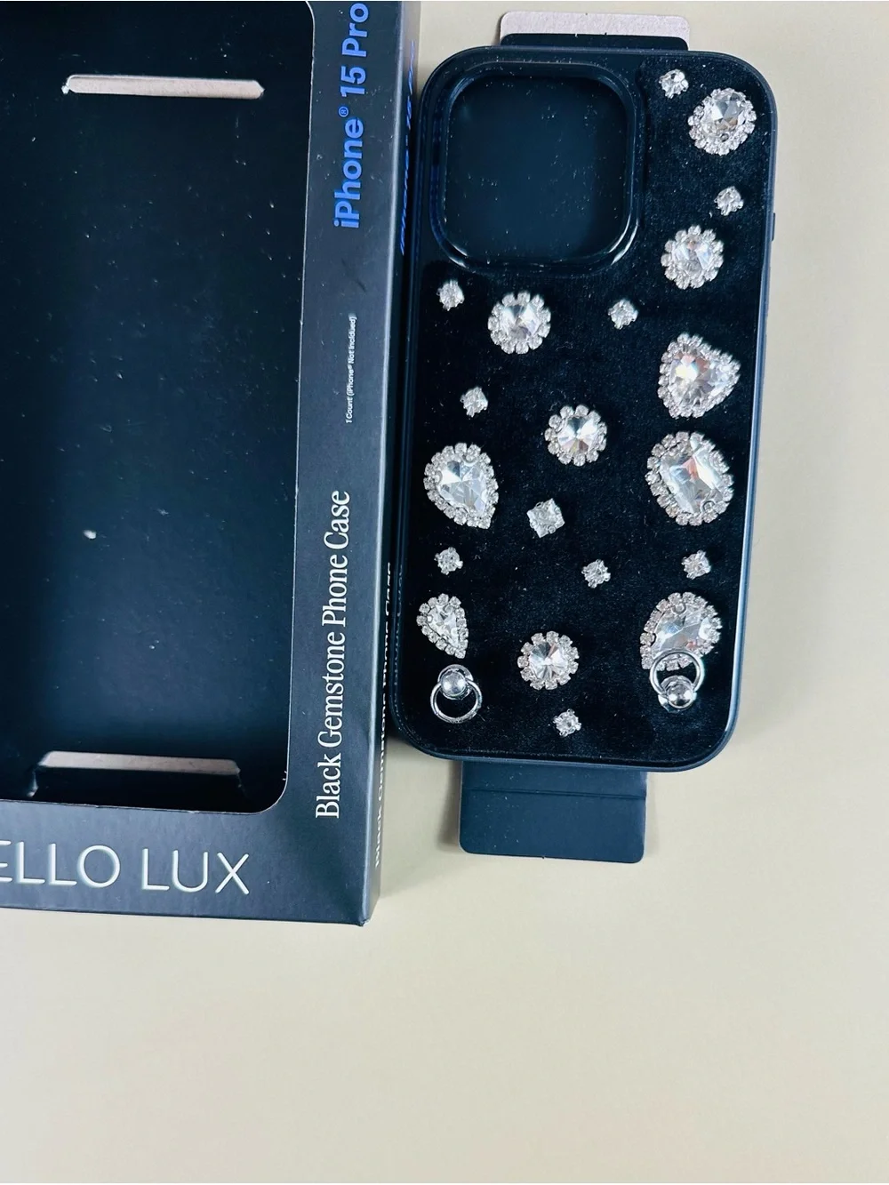 Hello Lux sparkling black